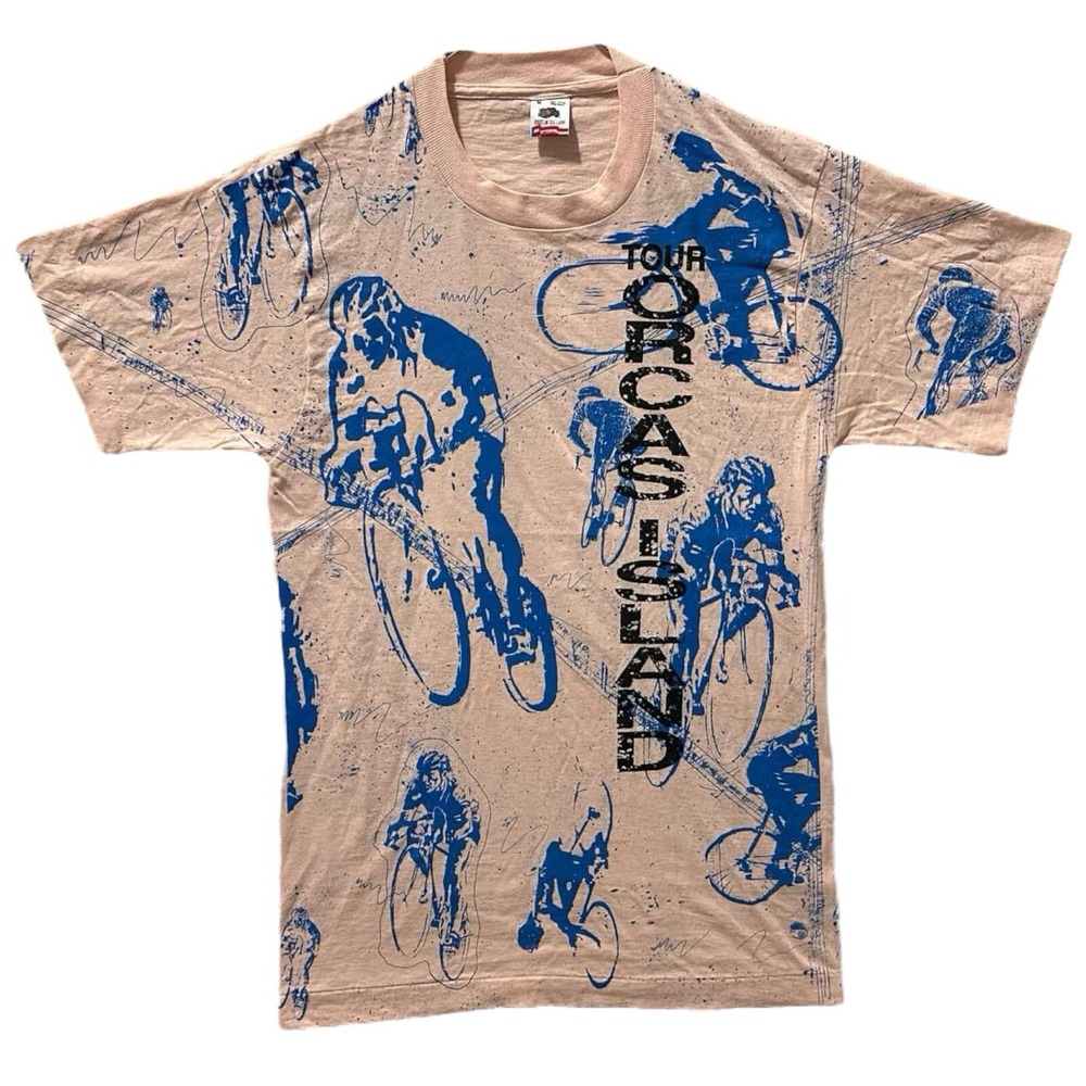 Fruit of the Loom Short‎ Sleeve Tour Orcas Island  Graphic T-Shirt Unisex Medium